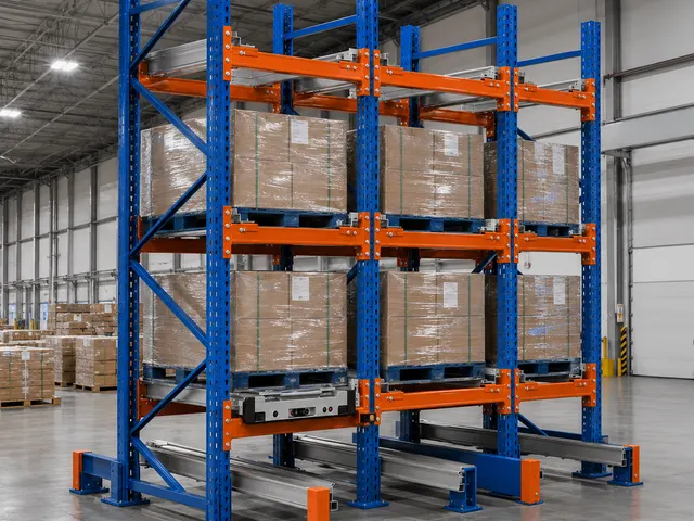 Automated Warehouse System (AS/RS) in use