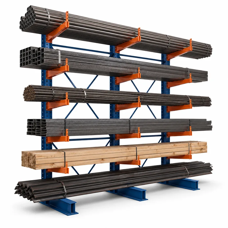 Illustrative configuration of Cantilever Racking System.