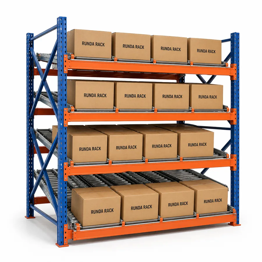 Illustrative configuration of Carton Flow Rack.
