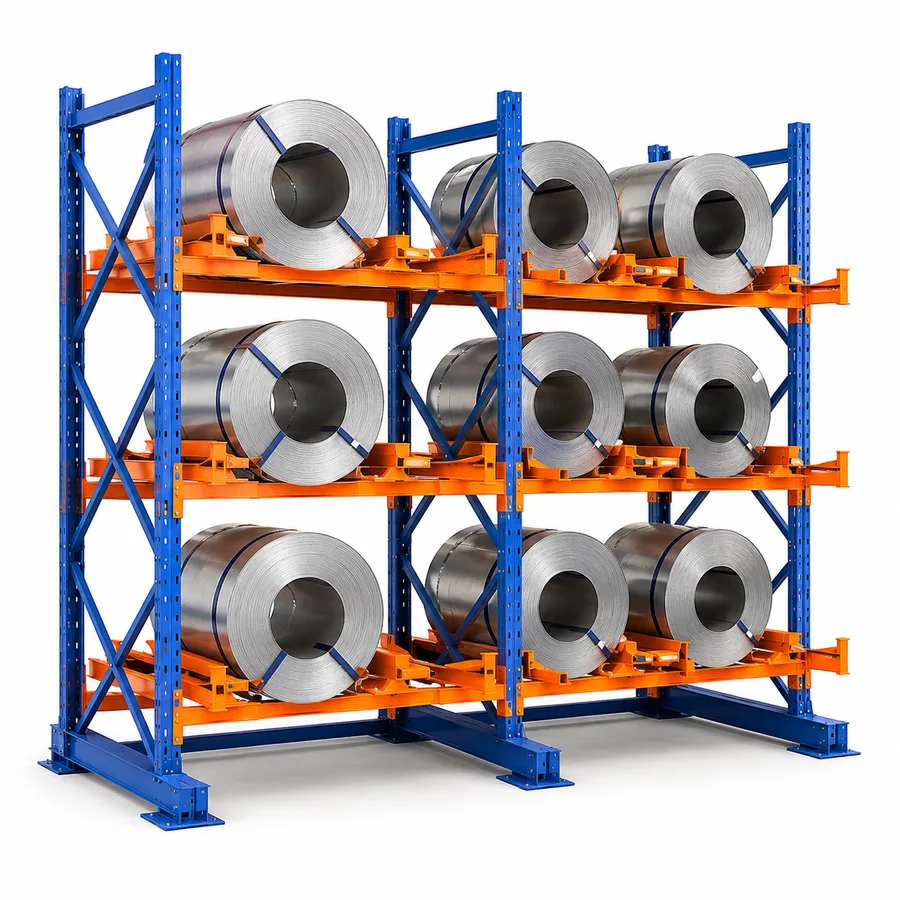 Illustrative configuration of Coil Storage Rack.