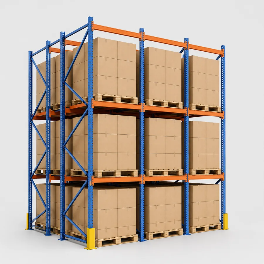 Illustrative configuration of Double Deep Racking.