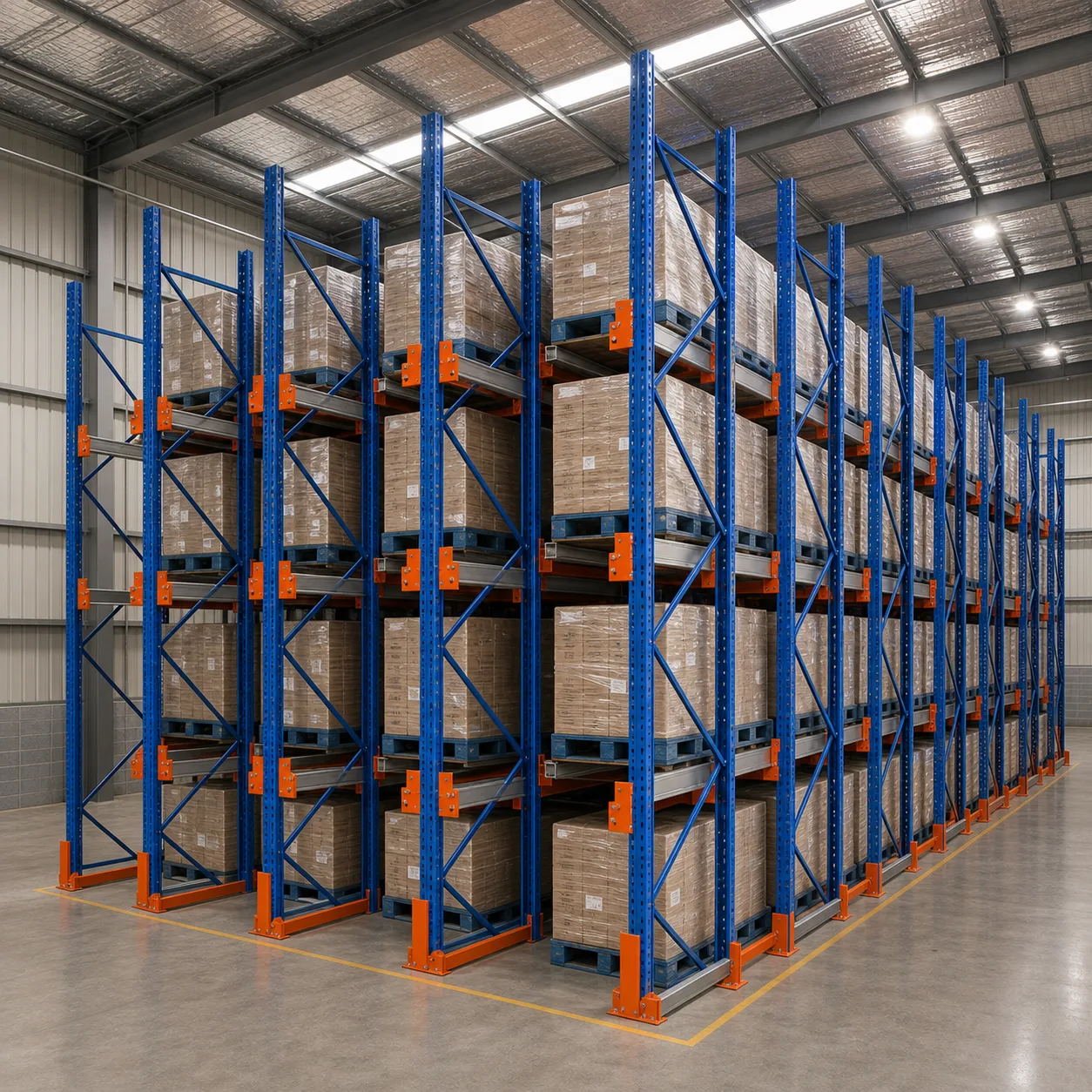 Drive-In Pallet Racking application