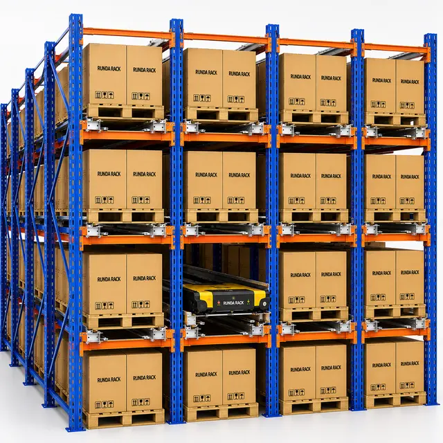 Four-Way Shuttle Racking