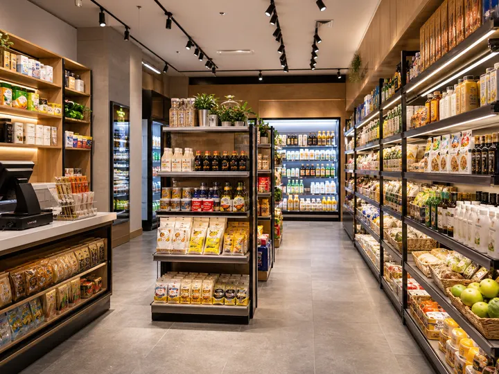 Hangzhou Community Store Shelving racking or shelving installation