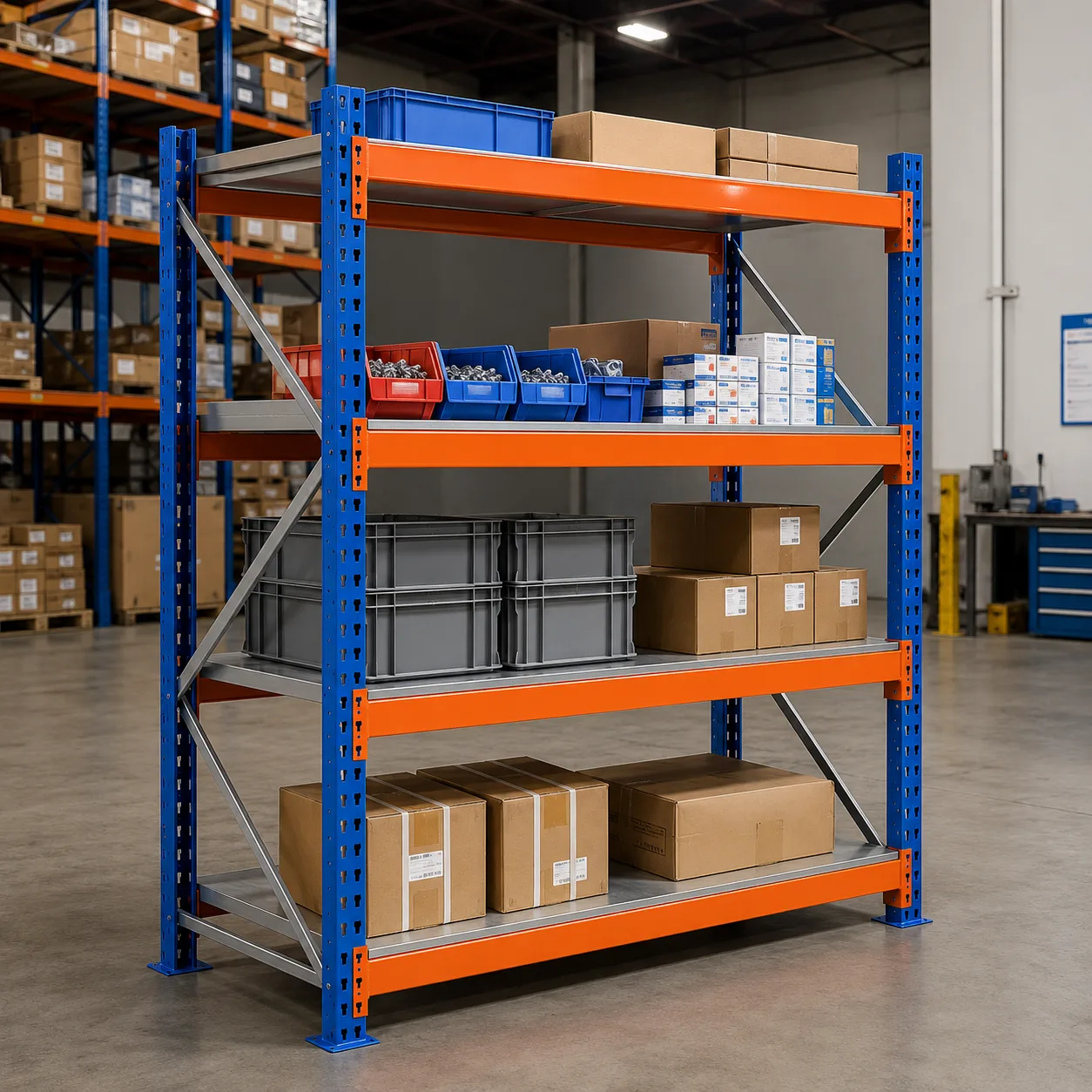 Medium-Duty Racking System application