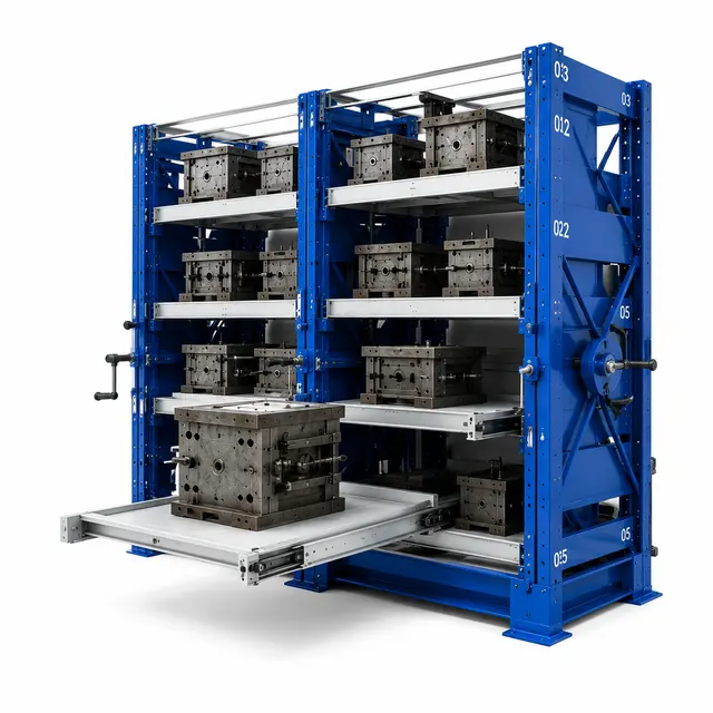 Mold and Die Storage Rack