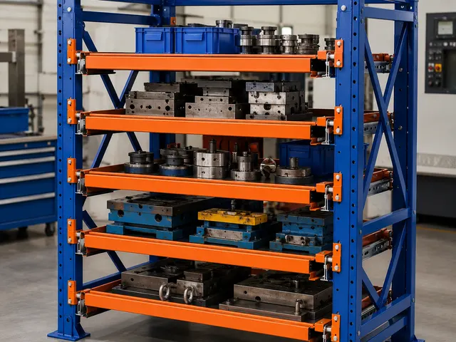Drawer Mold Rack in use