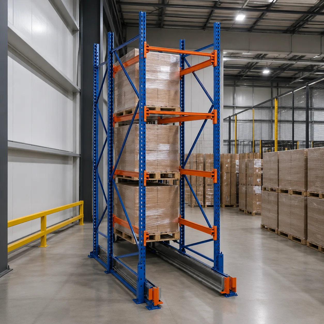 Very Narrow Aisle Racking (VNA) application