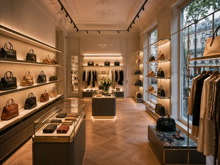Paris Boutique Shelving racking or shelving installation