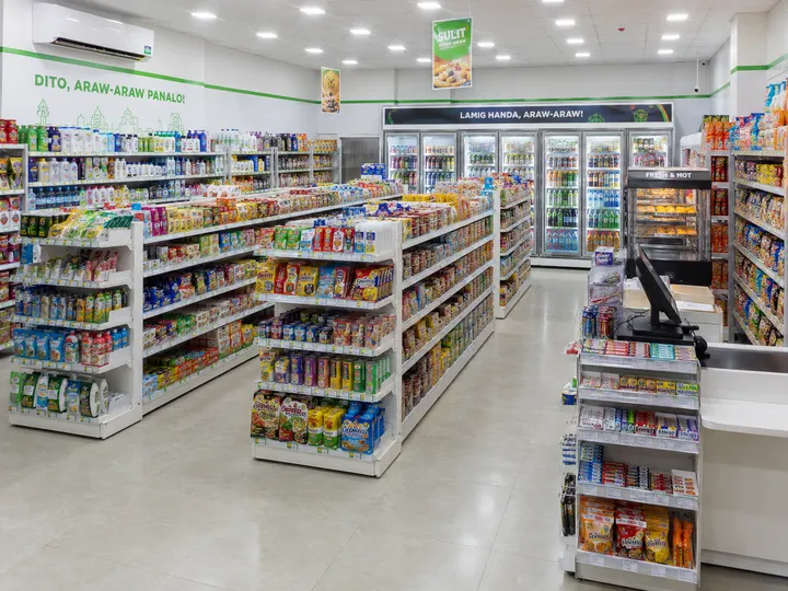 Philippines Convenience Store Shelving racking or shelving installation