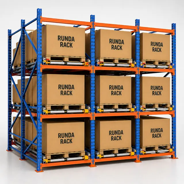 Push Back Racking
