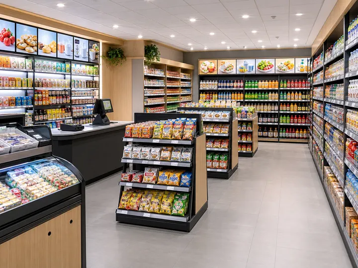 Shenzhen Convenience Store Shelving racking or shelving installation