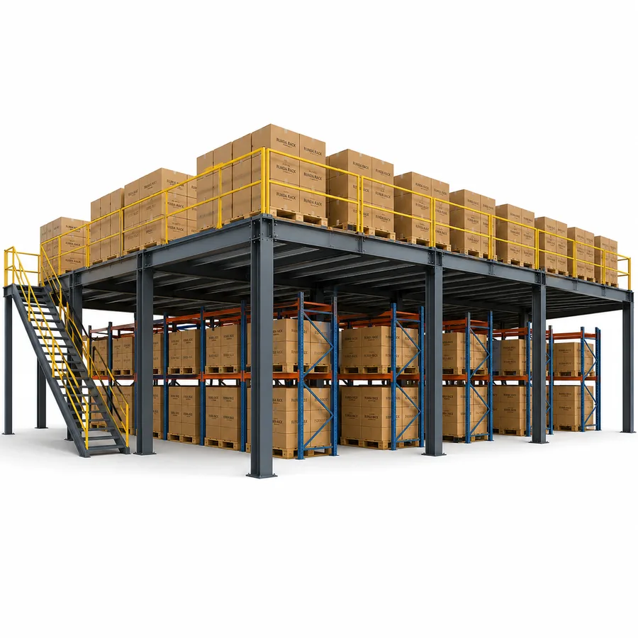 Illustrative configuration of Steel Mezzanine Platform.