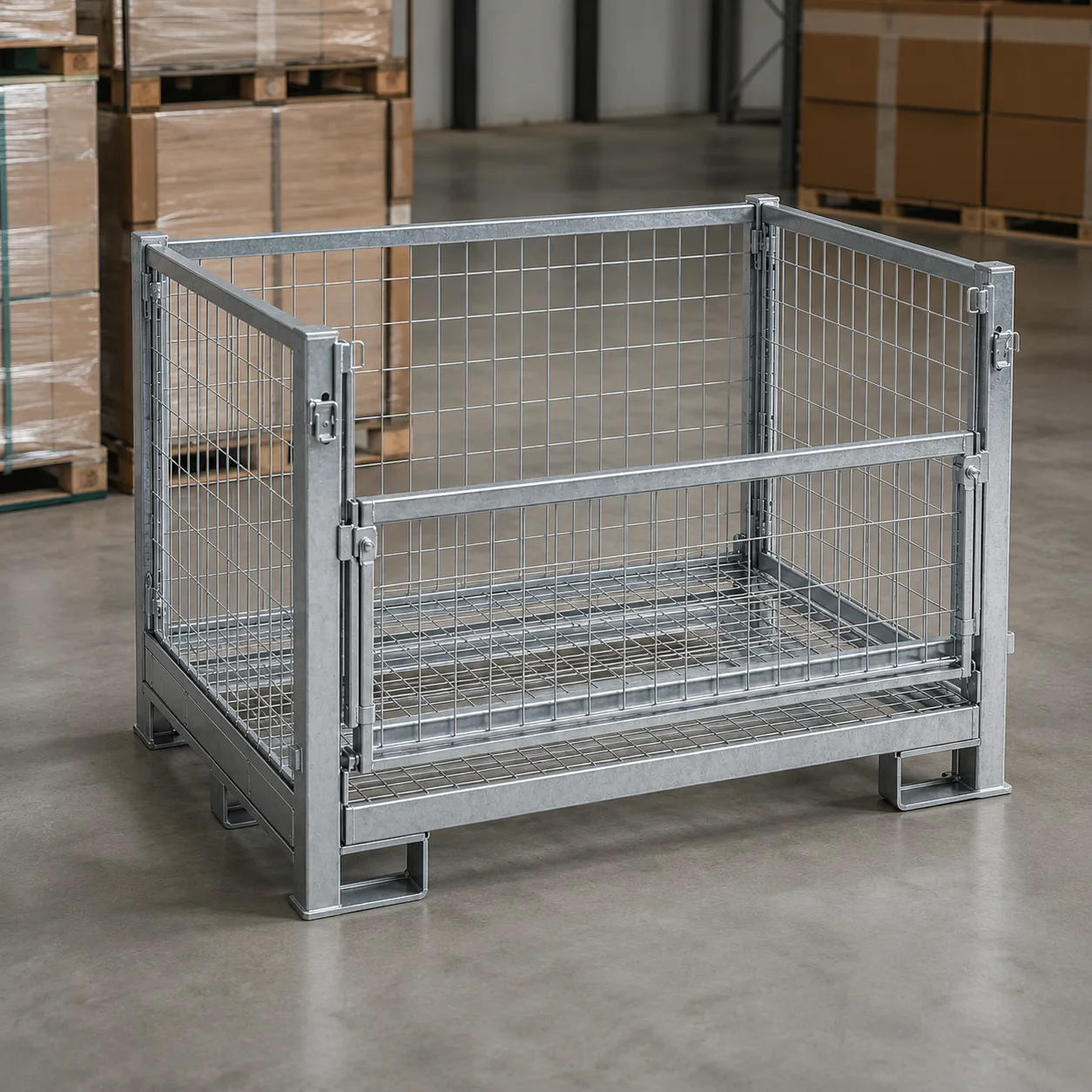Collapsible Storage Cage application