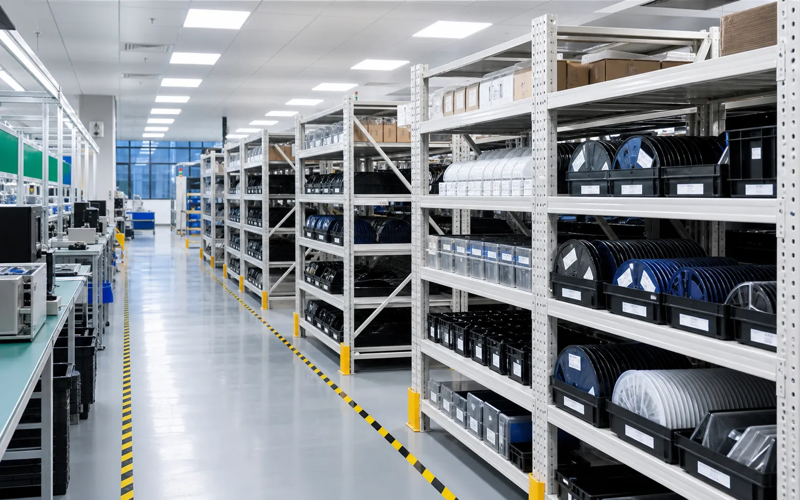 Système de Stockage pour Usine Électronique à Suzhou pour VectorCore Electronics