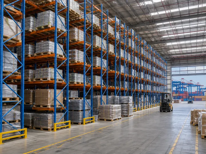 Tianjin Port Logistics Warehouse racking or shelving installation